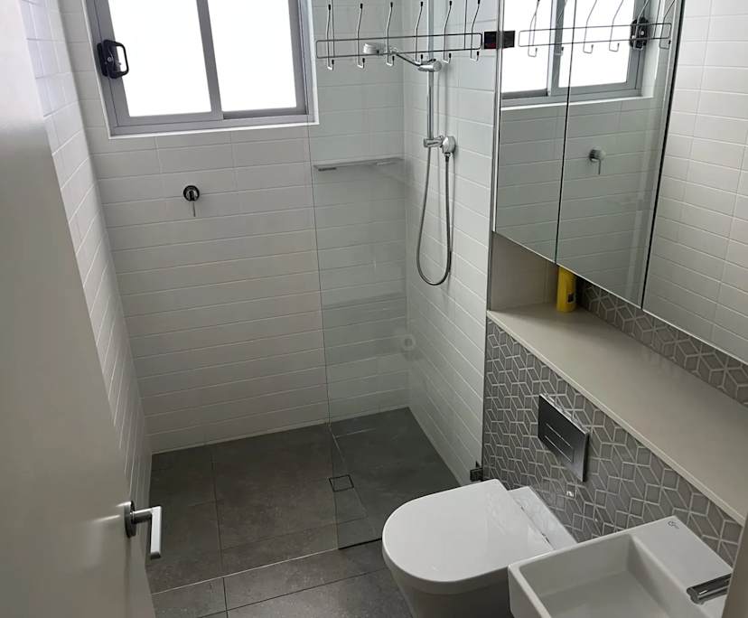 Furnished room with own bathroom
