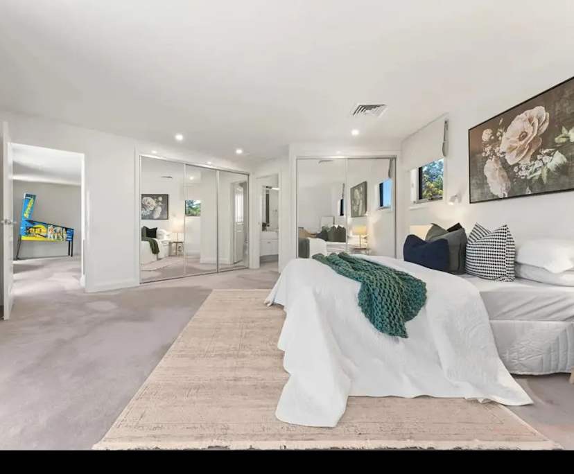 Unfurnished room with ensuite in a share house