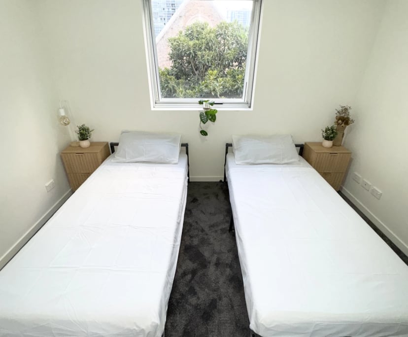 Furnished room with own bathroom