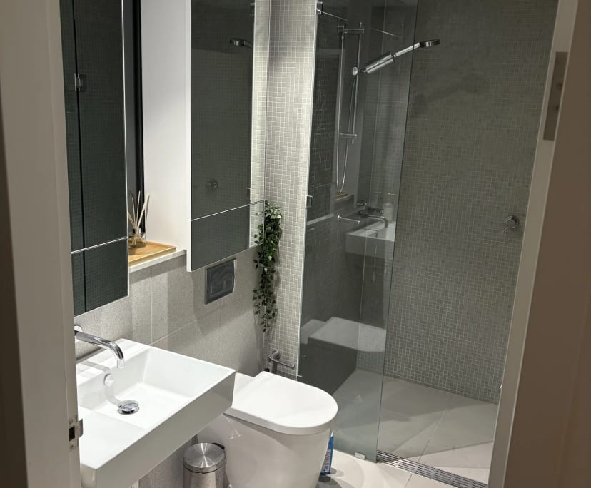 Unfurnished room with own bathroom