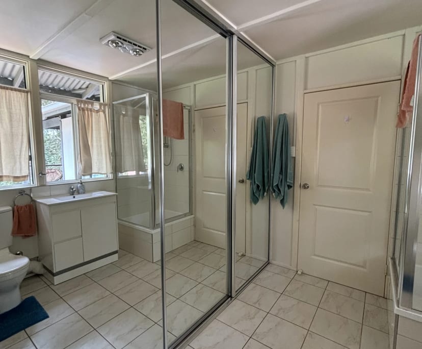 Room with own bathroom