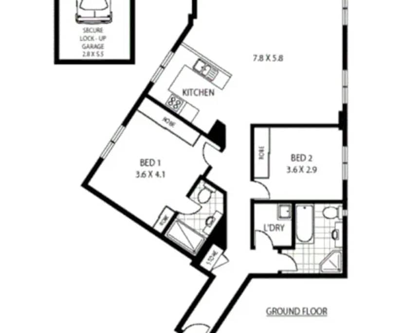 $500, Flatshare, 2 bathrooms, Five Dock NSW 2046