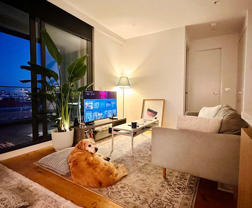 Furnished room with own bathroom