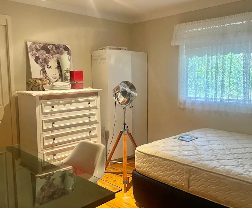 Furnished room with own bathroom