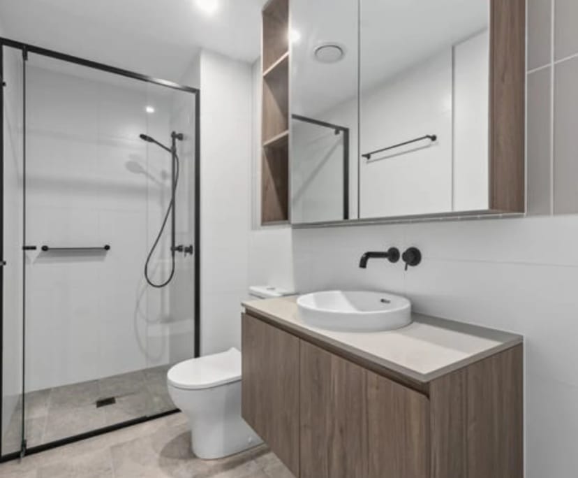 Furnished room with own bathroom