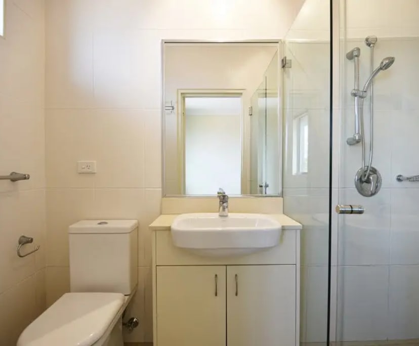 Room with own bathroom