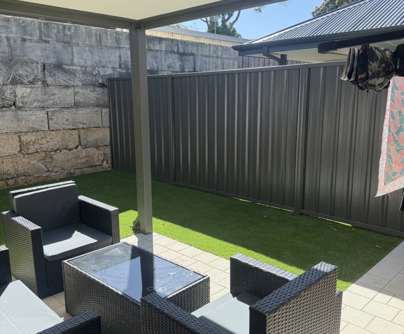 Room with own bathroom