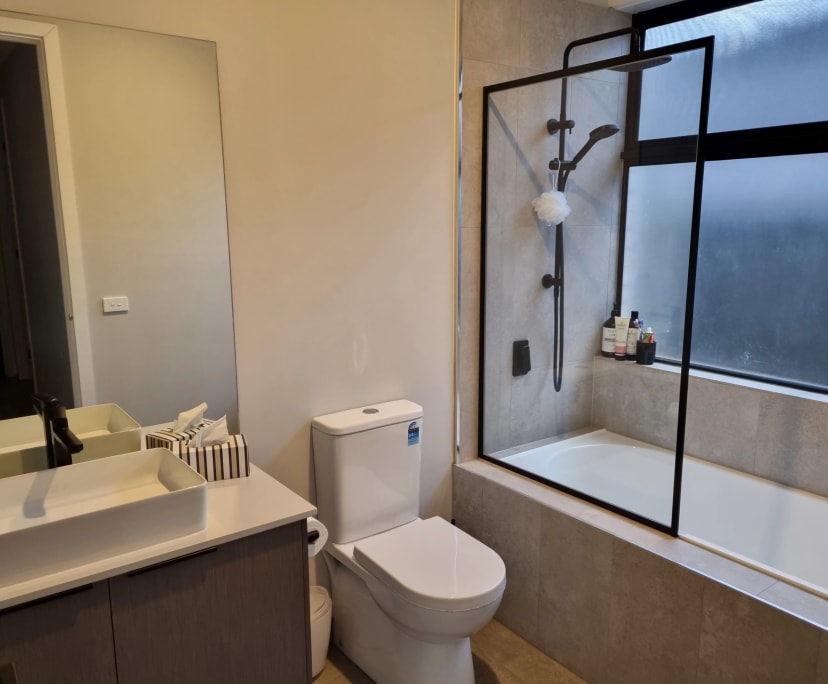 Room with own bathroom