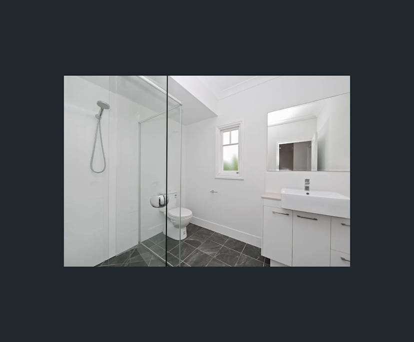 Unfurnished room with own bathroom