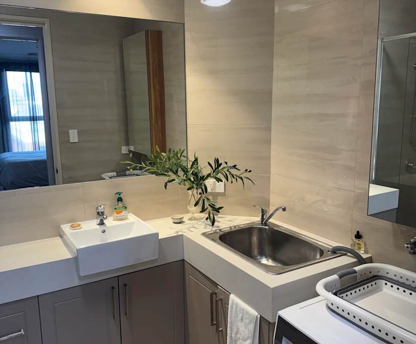 Furnished room with own bathroom