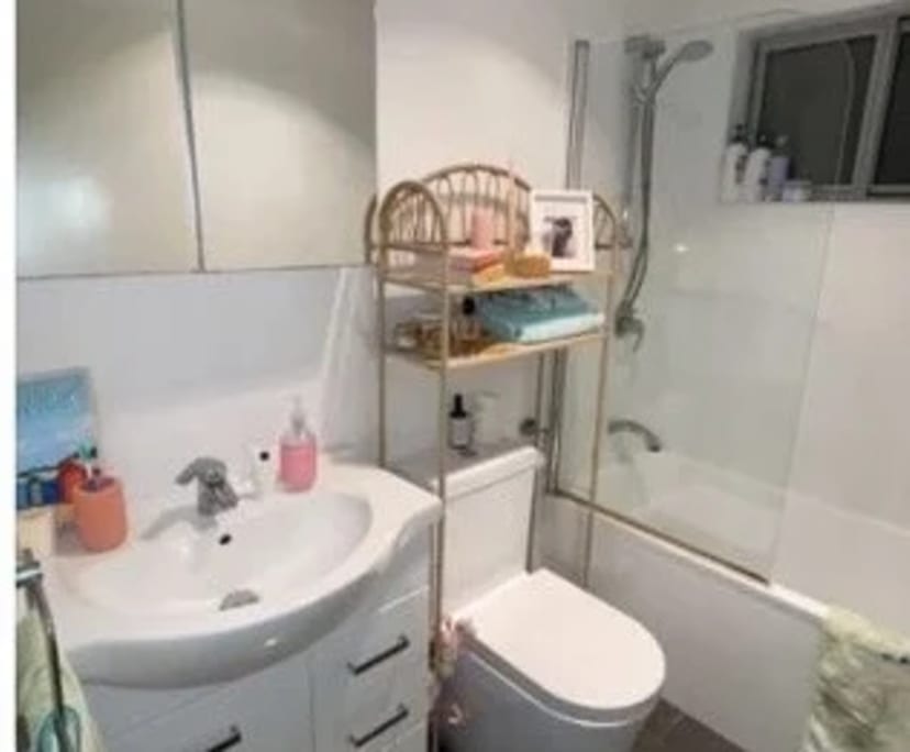Furnished room with own bathroom
