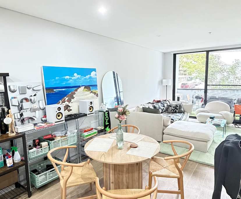 Furnished room with own bathroom