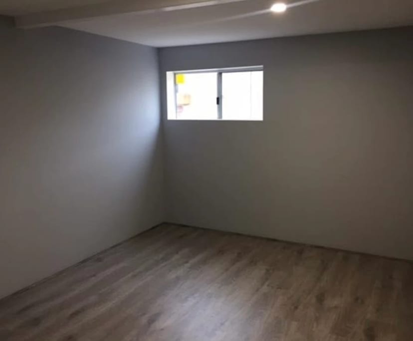 Unfurnished room with own bathroom