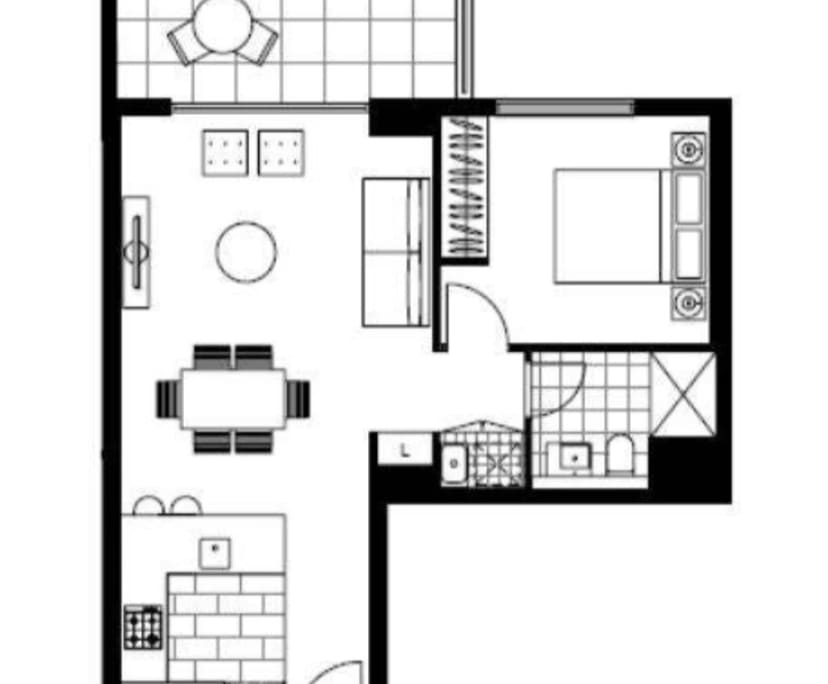 $795, 1-bed, 1 bathroom, Waterloo NSW 2017