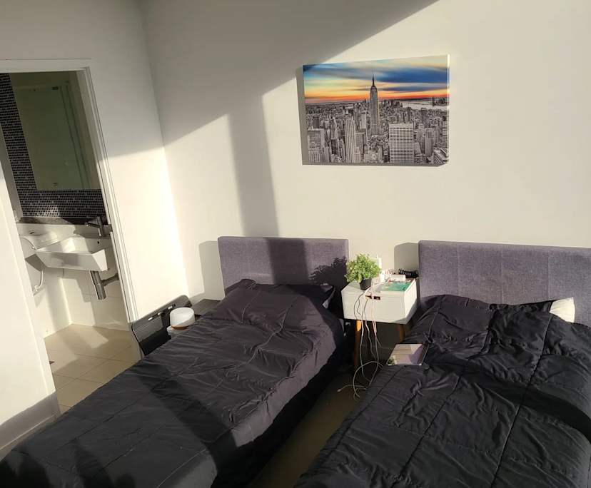 Furnished room with ensuite in a share house