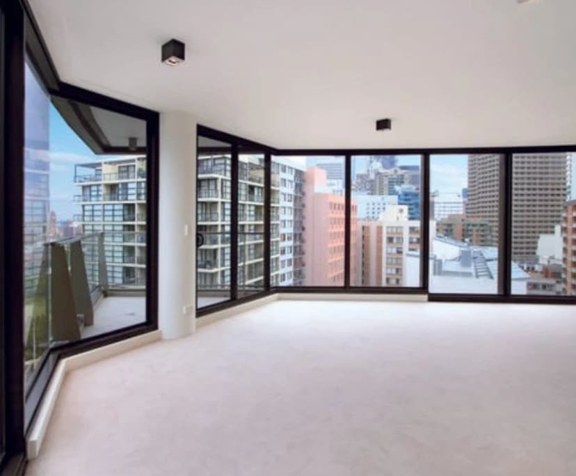 Unfurnished room with own bathroom