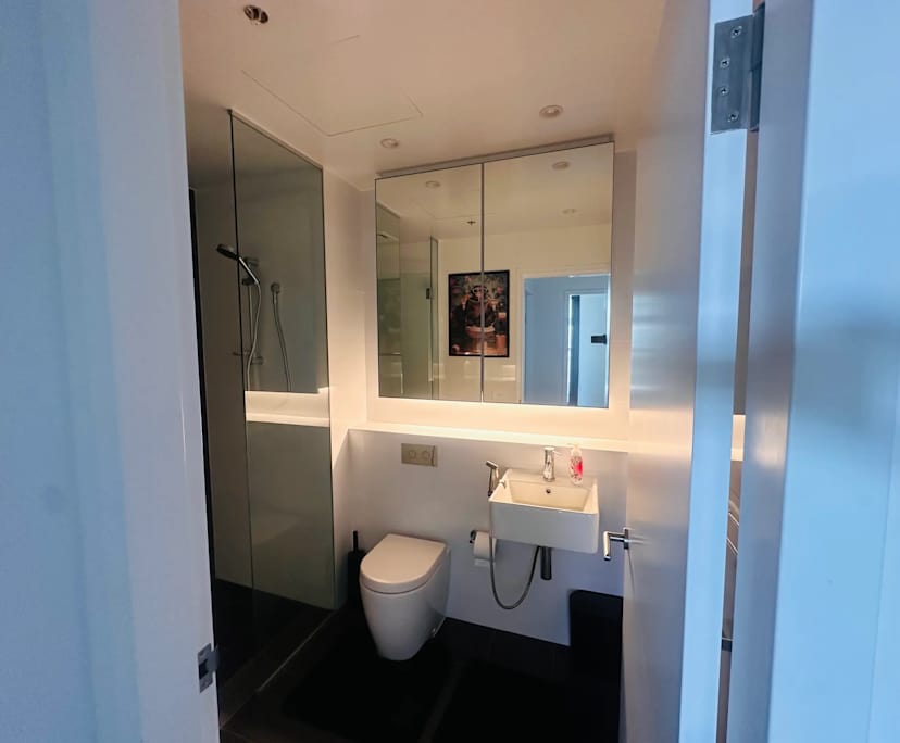 Room with own bathroom