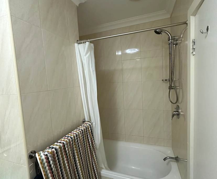 Room with own bathroom