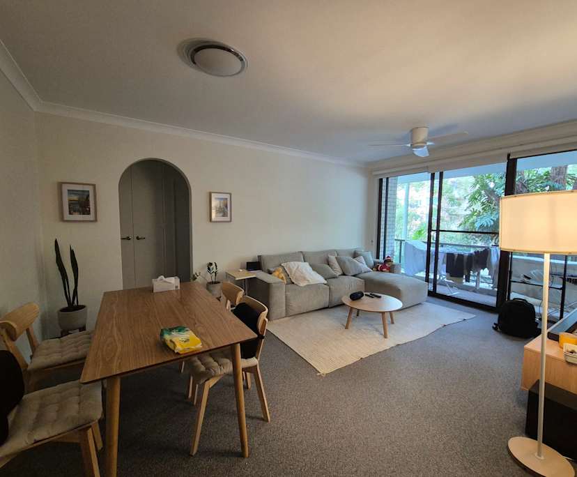 Furnished room with own bathroom