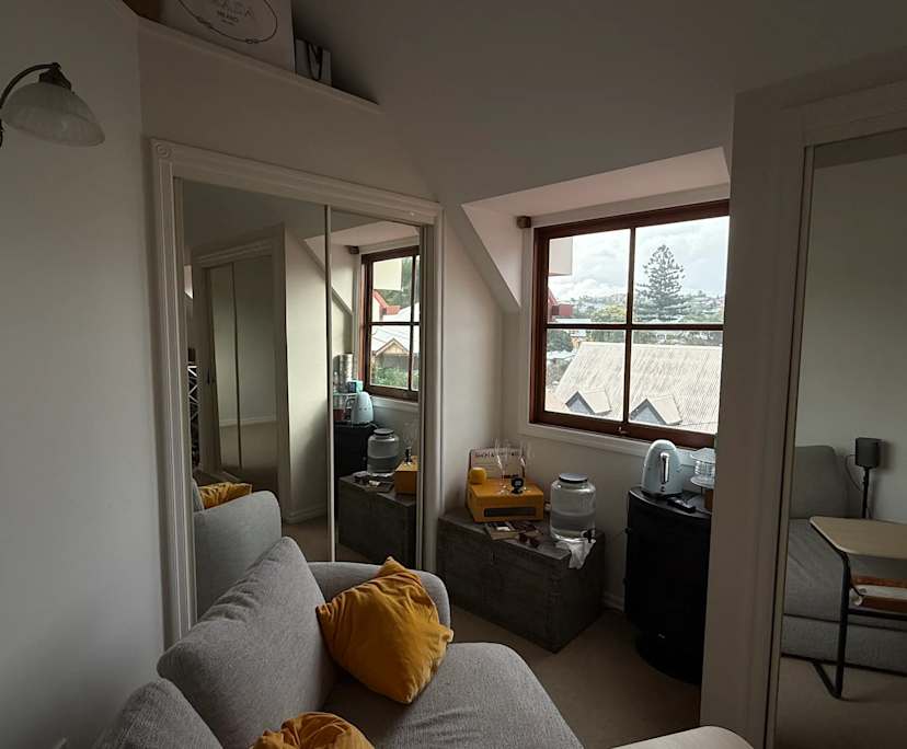 Unfurnished room with own bathroom