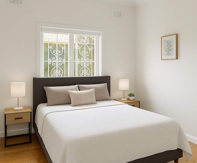 Whole property with 2 rooms for rent