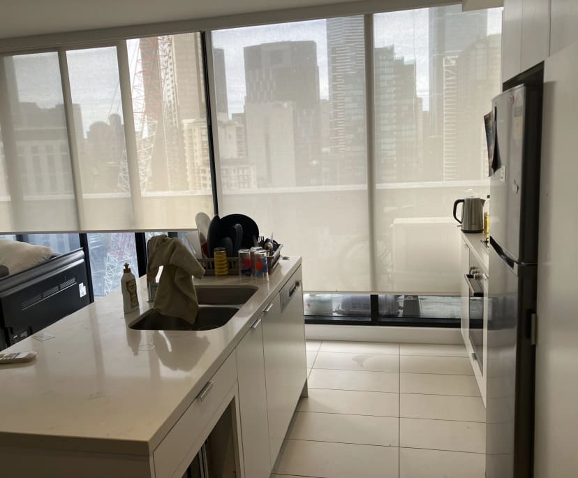 Unfurnished room with own bathroom