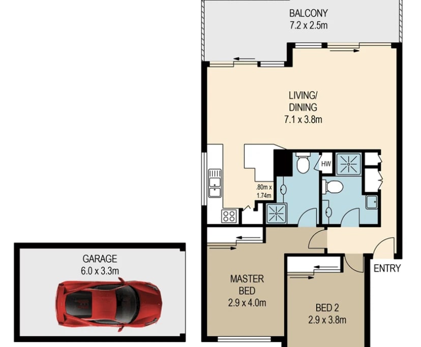 Room for Rent in Auchenflower, Brisbane 300, Unfu...