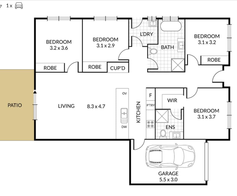 $330, Share-house, 4 bathrooms, Gillieston Heights NSW 2321