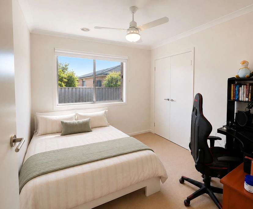 Unfurnished room with own bathroom