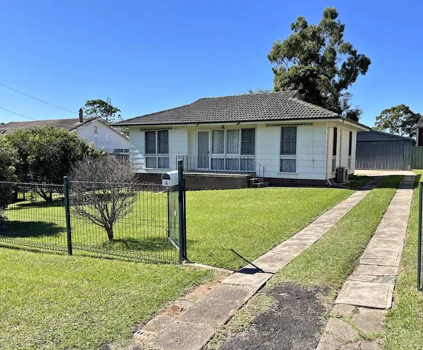 Whole property with 3 rooms for rent