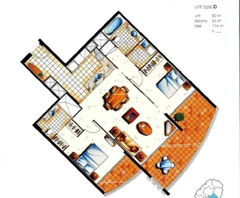 $500, Flatshare, 2 bathrooms, Surfers Paradise QLD 4217