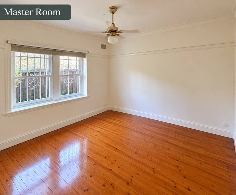 Unfurnished room in a share house