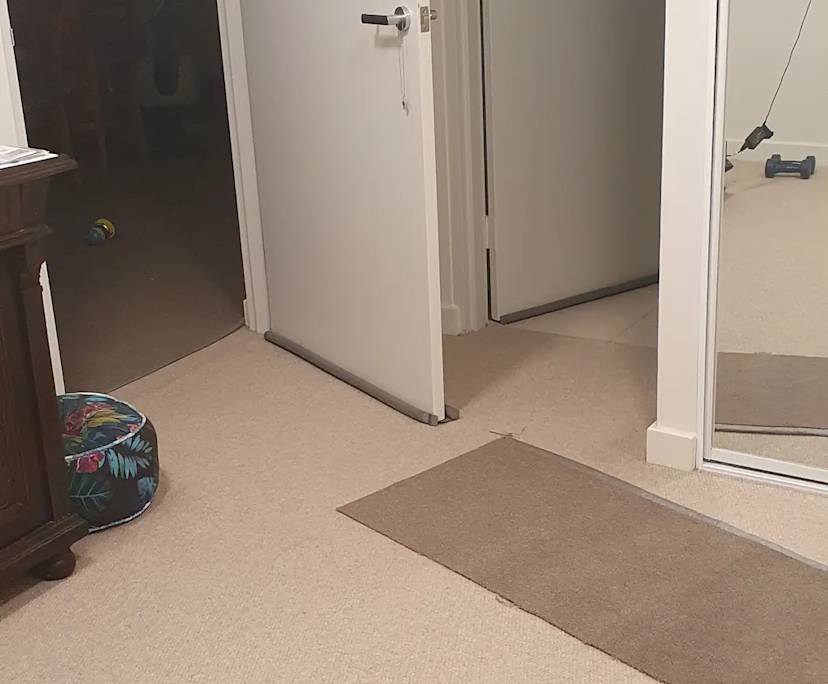 Unfurnished room with own bathroom