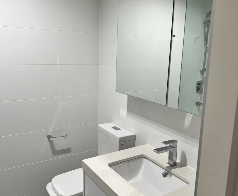 Unfurnished room with own bathroom