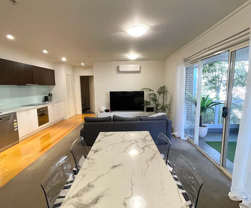 Unfurnished room with own bathroom