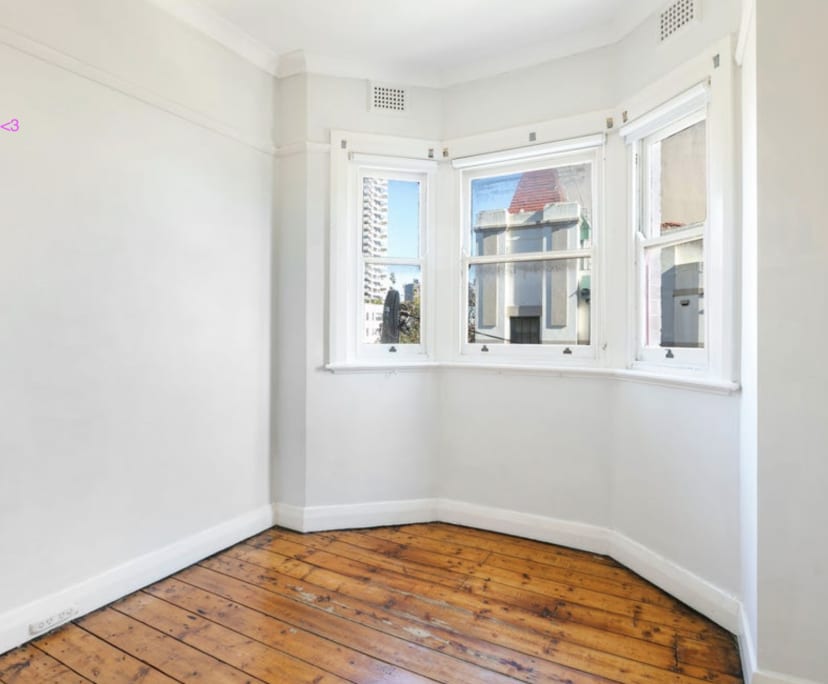Unfurnished room in a flatshare