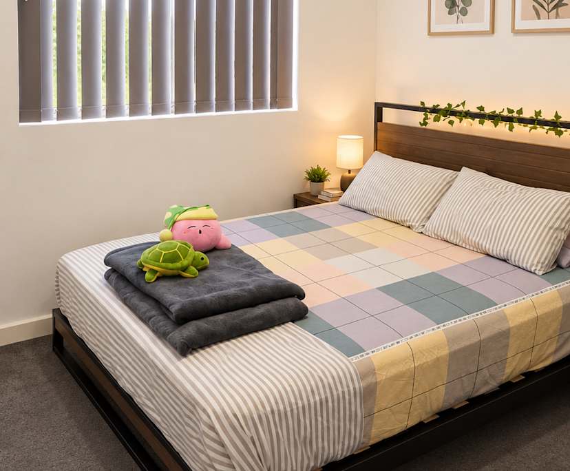 Furnished room with own bathroom