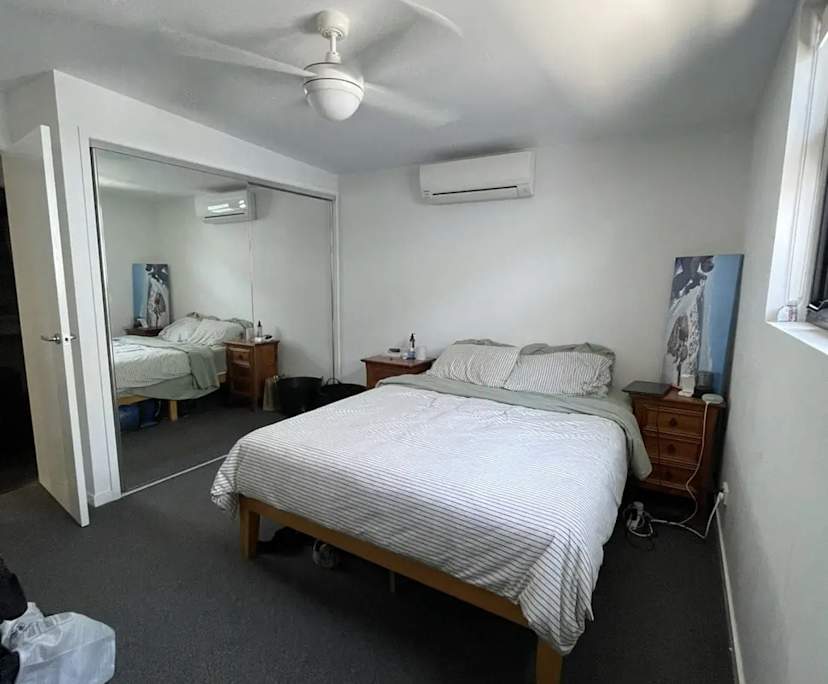 Unfurnished room with own bathroom