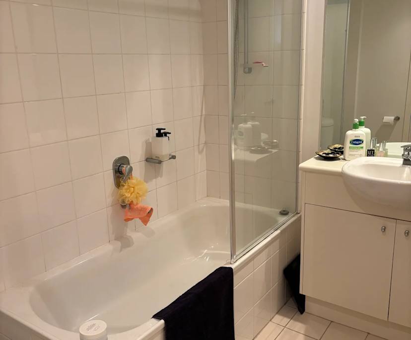 Unfurnished room with own bathroom