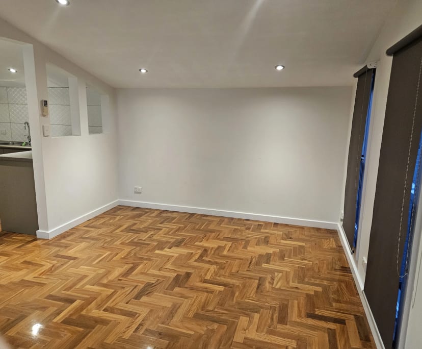 Unfurnished room with own bathroom