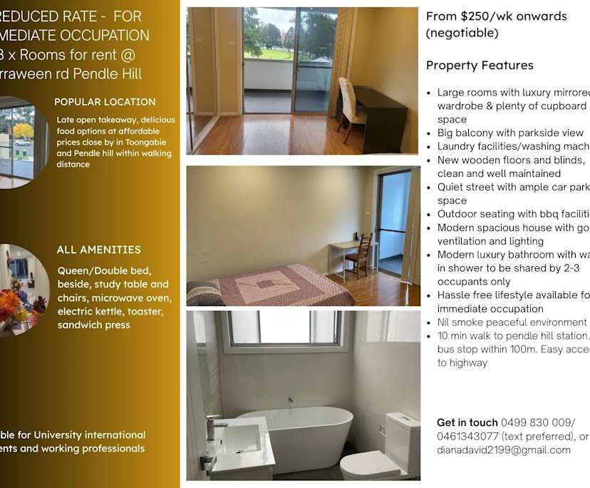 Furnished room in a share house
