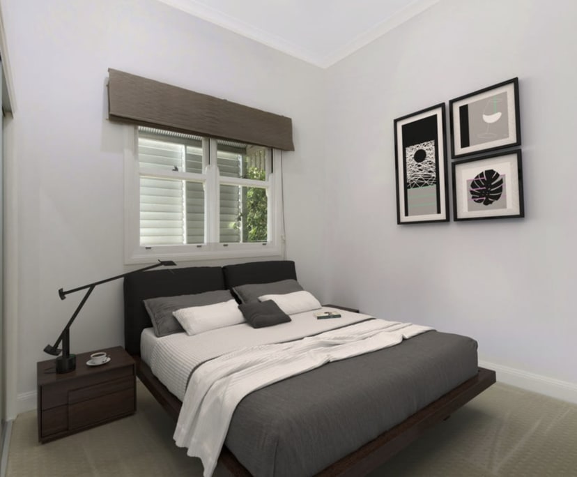 Unfurnished room with own bathroom