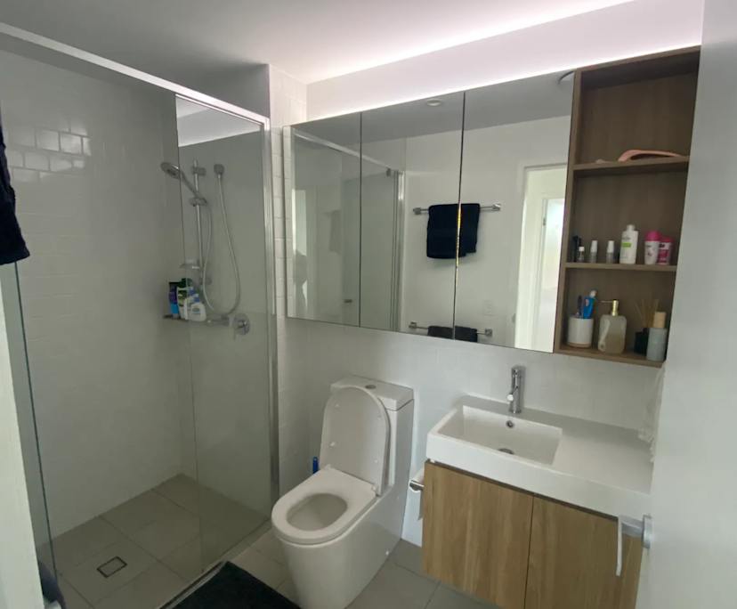 Furnished room with own bathroom