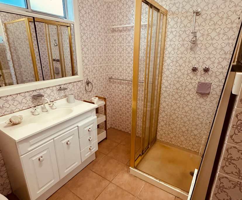 Room with own bathroom