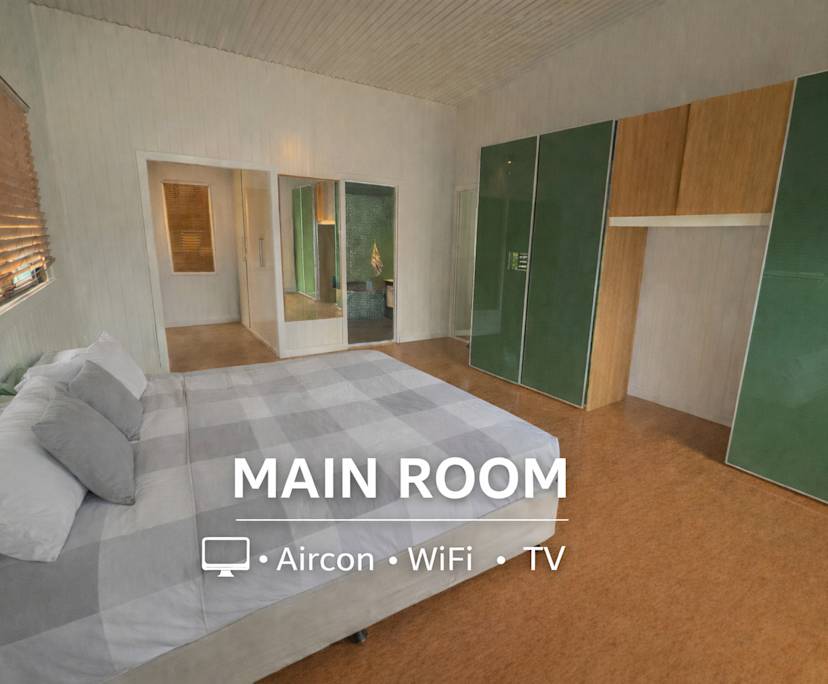 Furnished room with own bathroom