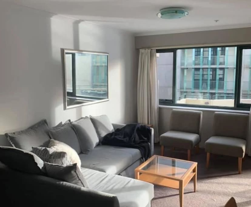 Furnished room with own bathroom