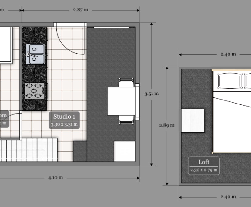 $630, Studio, 1 bathroom, Carlton VIC 3053