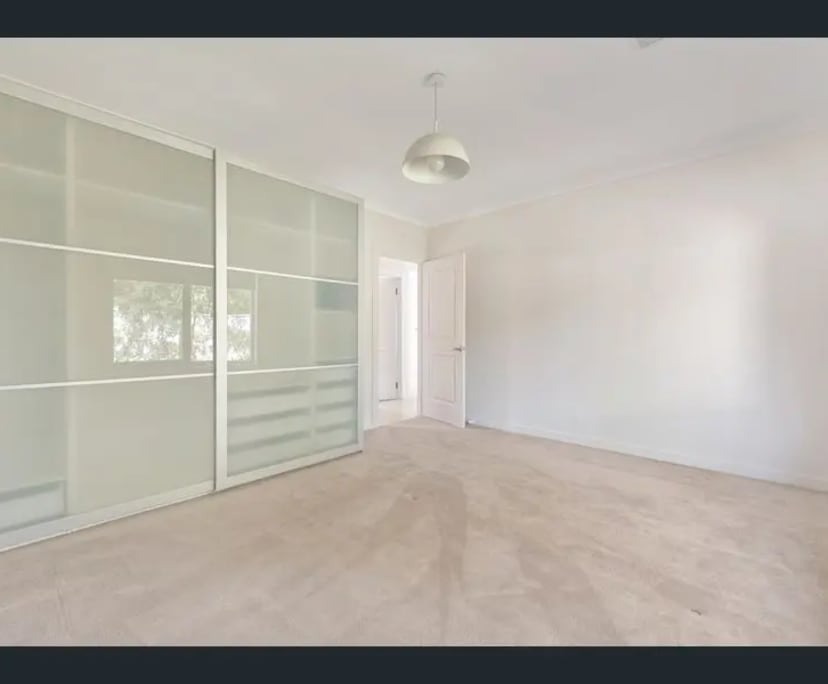 Unfurnished room with own bathroom