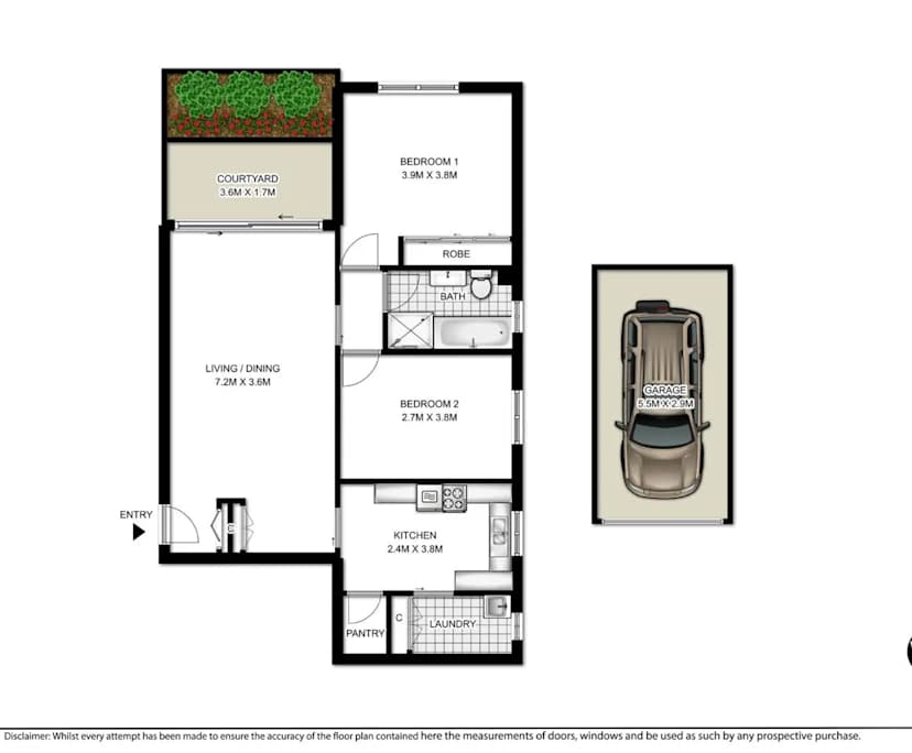 $400, Flatshare, 2 bathrooms, Chatswood NSW 2067