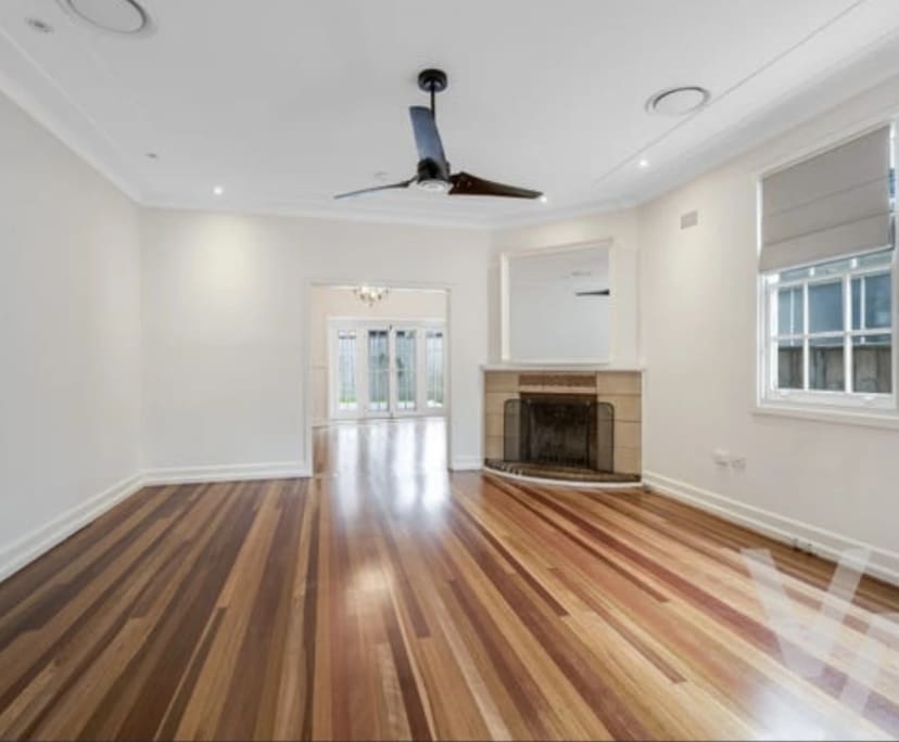 Unfurnished room with own bathroom